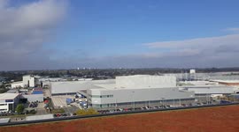 Emirates A380 Year of Zayad livery coming into Birmingham over Fort Dunlop