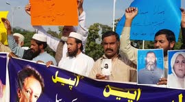 Pakistani Families Protesting For Their Loved Ones Who Are Jailed In Kingdom Of Saudi Arabia KSA