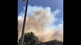 . #RockyFire #PeakFire it’s clear now for now But this is what it looked like around 10am https://t.co/yhoRHIpmlc
