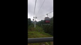 Car cable at Genting Mount. Malaysia