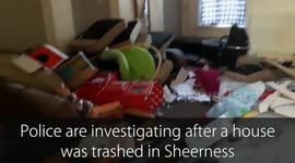 Landlady shocked to find every room of her house totally trashed
