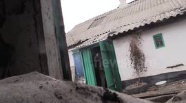 Bullets exchanged between LNR fighters and Ukrainian Army in Nikishyne