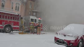 Massive fire tears through commercial building in Pennsylvania #2