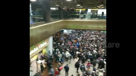 Delays and chaos at Port Authority Bus Terminal as snow storm batters New York City