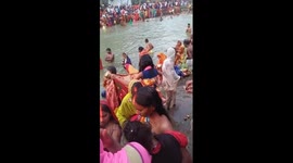 Indian Ganga River Bath