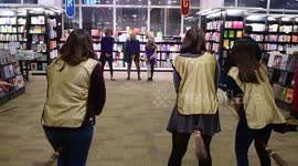 Die-hard Harry Potter fans play quidditch waiting for midnight release of new book