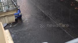 Anticyclone Atilla hits Catania, Sicily