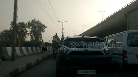 Ship Of Dessert Traveling On Delhi Roads