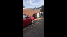 Giant bins left by my motobility vehicle parked in my disabled bay sometimes for 2 days