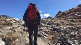 The glacier of Nepal.