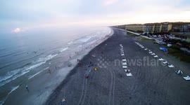 Drone Footage of Folly Beach, South Carolina
