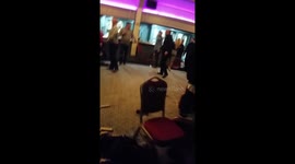Travellers start a brawl at kickboxing event in shannon Ireland
