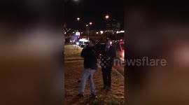 Communities protest in Hoover, Alabama to protest shooting of Emantic Bradford Jr