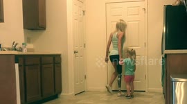 First Walk as an Amputee with Daughter