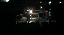 probolinggo air police picks up 7 abk multi-prime ships that are drowned in Sumbawa waters, 7 of them successfully escorted by abk eternal light ships