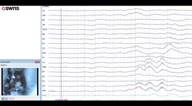 A baby in the womb kicks out to map their own body and eventually explore their surroundings