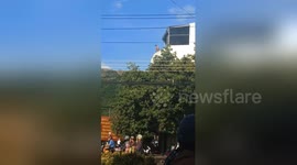 Newsflare Edit - Rescue the drunk tourist jumping off the hotel