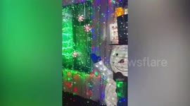 UK's most festive house with over 50,000 lights
