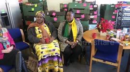 African Woman Leader Shocked By Visit to London Food Bank