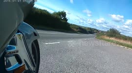 GL1800 on bumpy Dorset roads.