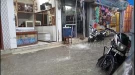 Time-lapse of Rain Water