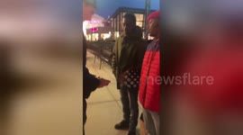 Street magician causes people to have meltdown seeing his tricks