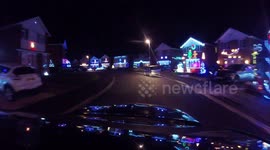 Is this the best Christmas decorated street in Britain?