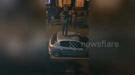 Raucous Stoke City fan damages car after 4-0 defeat