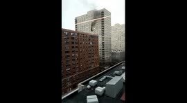 Fire in Hoboken at 2 Marine View Plaza 07030 (1 of 4)