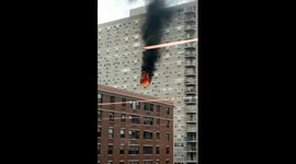 Fire in Hoboken at 2 Marine View Plaza 07030 (3 of 4)