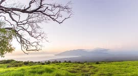 Twilight after a Maui sunset