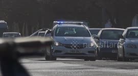 New UK Police Car Responding Urgently - Vauxhall Astra