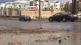 Flash flood in Costa Mesa