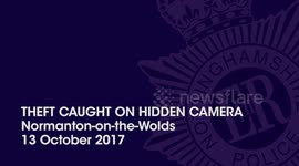 Cruel carer caught on camera stealing cash from dementia patient's home which she hid in her BRA