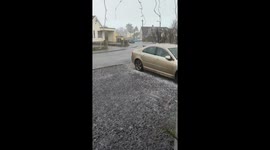 Hail Storm South West England 7/12/18