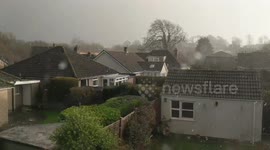 Hail Storms South West England 07/12/18