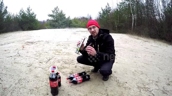 MOST POWERFUL FIRECRACKER VS COCA COLA? What will happen?