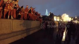 Santas Invade Trafalgar