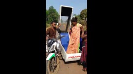 India's motorcycle-ambulances help save lives in remote areas