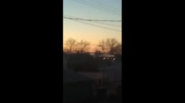 Just Now 6:30am 12/9/18 UFO in Milwaukee Hubber's Then Speeds Off