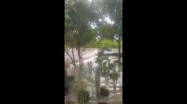 Houses of Residents in Pekanbaru Riau Flood