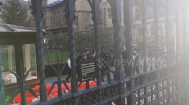 Suspected intruder arrested outside Parliament