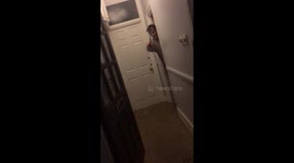 Neighbours in London arguing