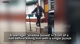 Shocking Moment Teen kills Drunk Man With A Single Punch Playing ‘The Big Man’ In Front Of His Mates