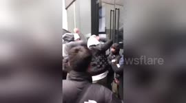 Mob beat up queue-jumper at limited edition Air Jordan sale in China