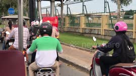 Motorcycle Pillion Passenger Carrying Laundry