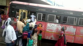 Akola Bus stand: Akola-A cotton city in Vidarbha region of Maharashtra