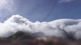 Clouds Flow Over Bach Moc Luong Tu Mountain