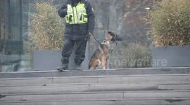 Security in place as fans arrive for European handball championships in Paris