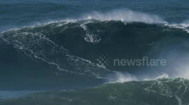 Brit surfer breaks new world record for taking on biggest wave